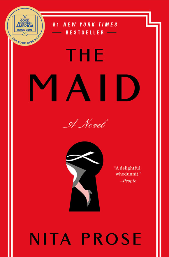 The US cover for The Maid by Nita Prose