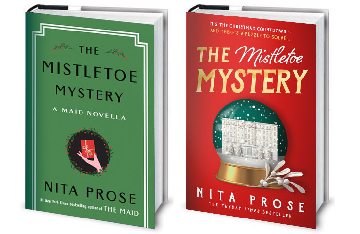 The Mistletoe Mystery USA and UK Covers
