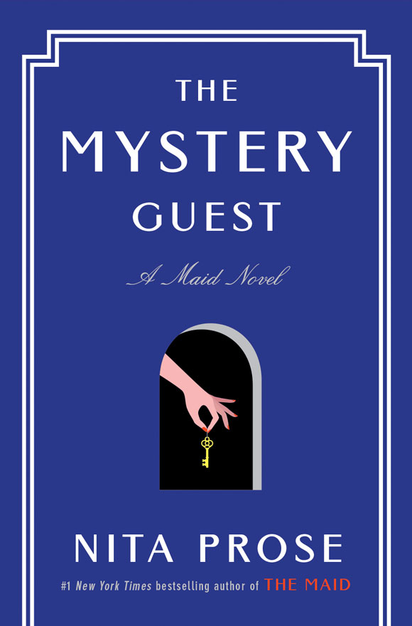 The USA book cover for the Mystery Guest